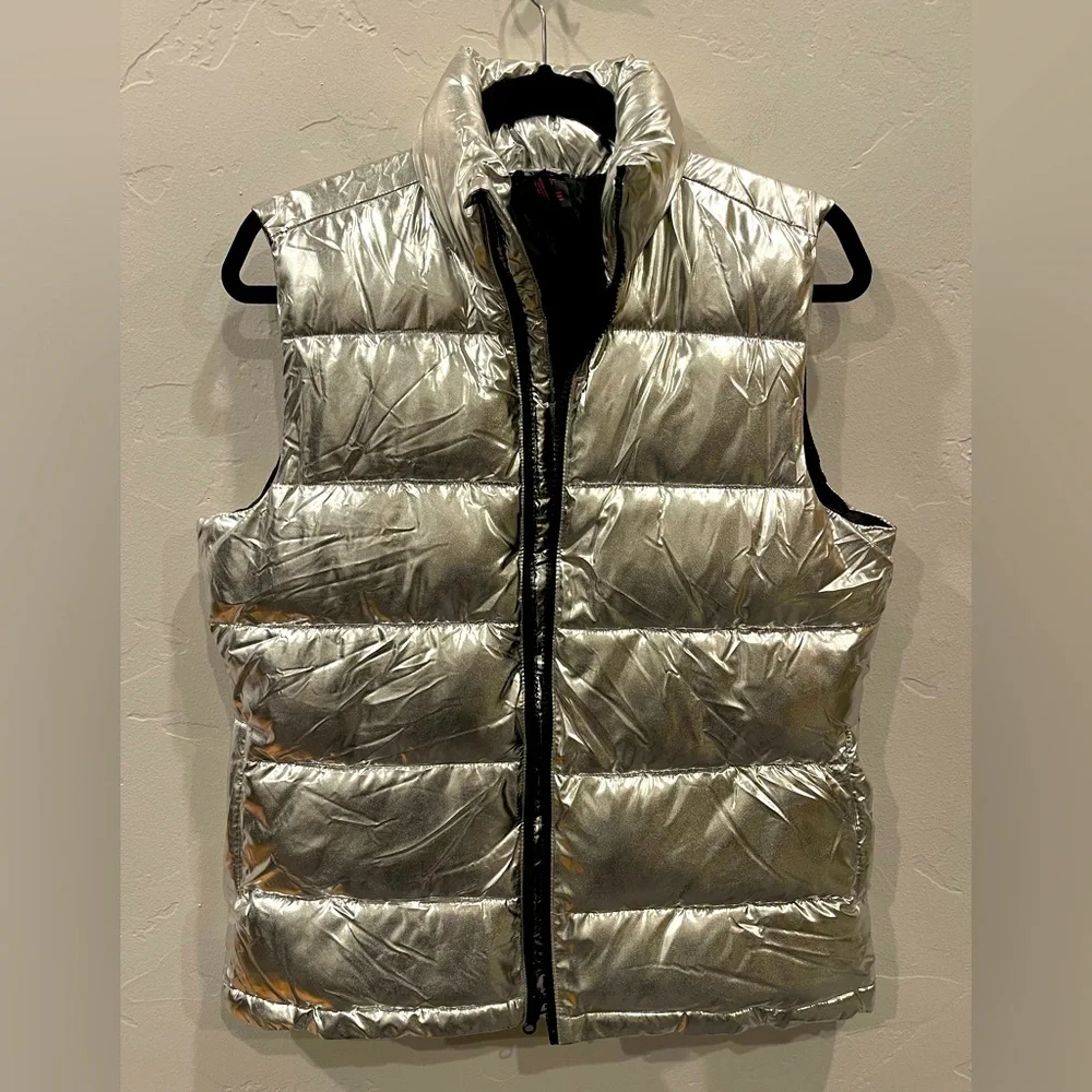Silver Foil Chrome Puffer - Picture 9 of 9